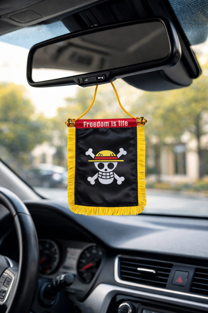 one piece mini Hanging flag