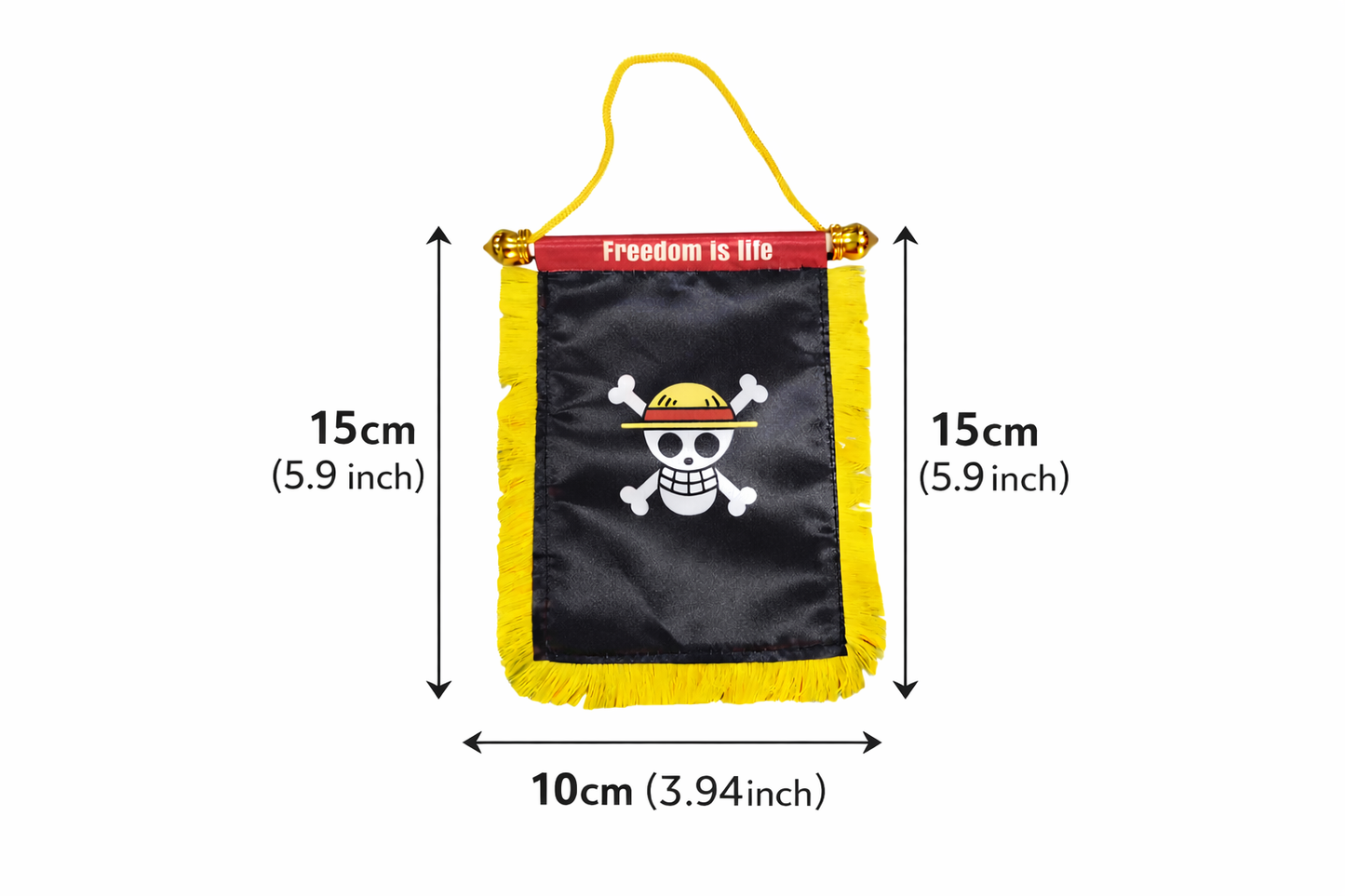 one piece mini Hanging flag